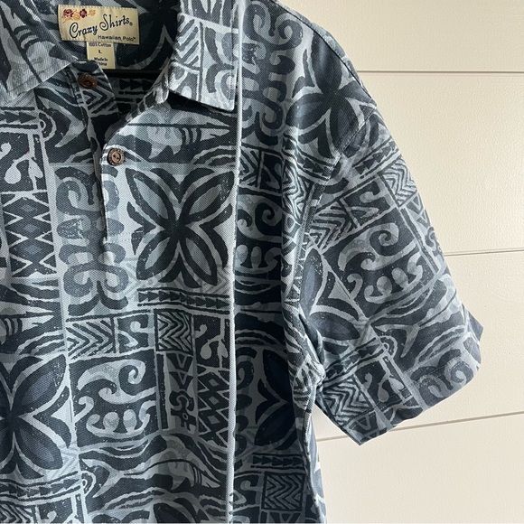 Mens NWT Hawaiian Crazy Shirts polo - Picture 3 of 6